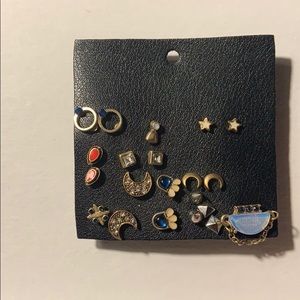 Free people earrings mixed